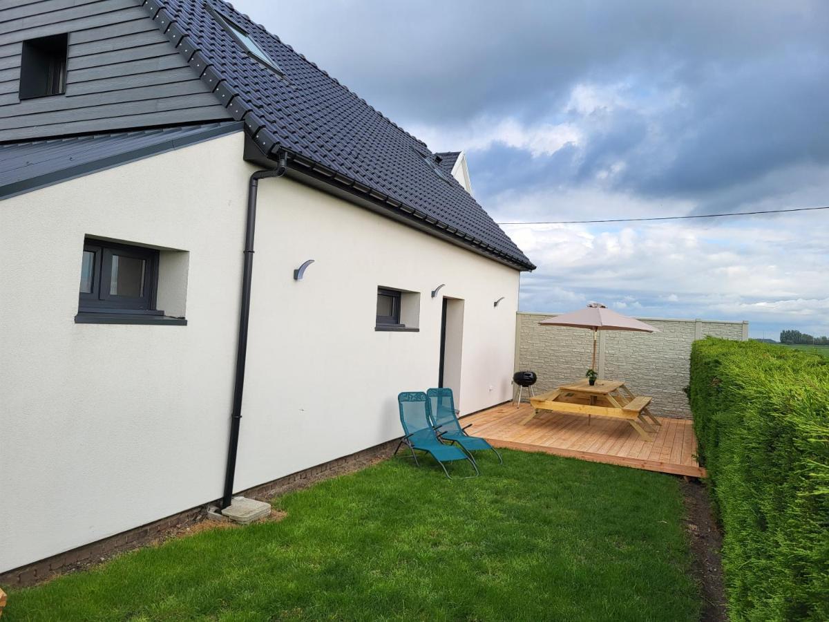La Maison Des Vacances 8 Personnes Ghyvelde Exteriér fotografie